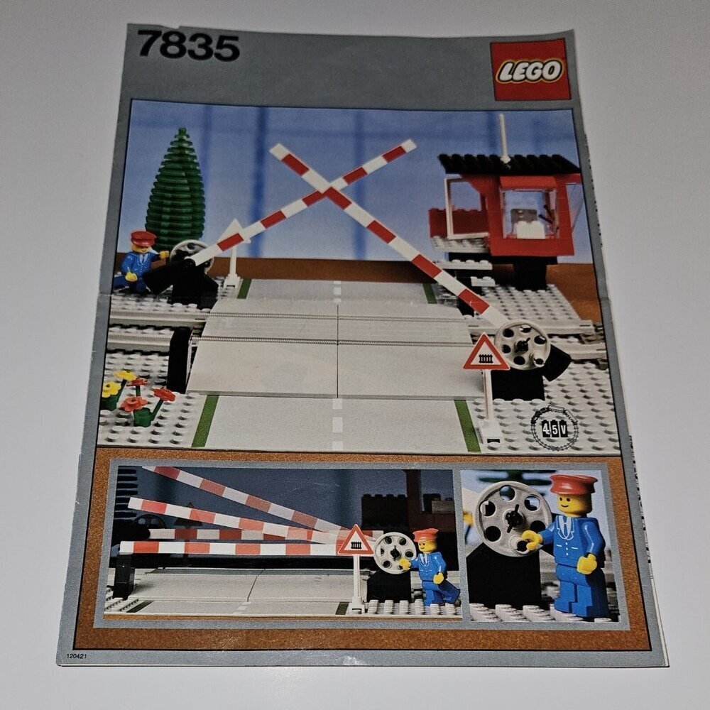 INSTRUCTIONS ONLY Lego 7835 Road Crossing Replacement INSTRUCTIONS ONLY ~ READ